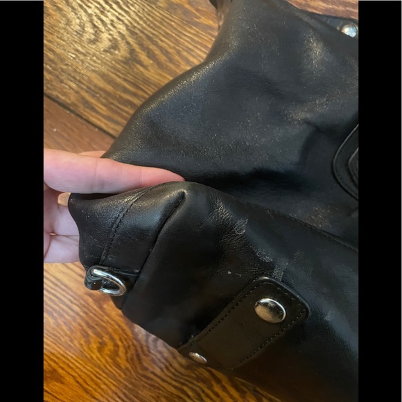 Coach Black Leather Madison Sabrina Conver… - Picture 5 of 9